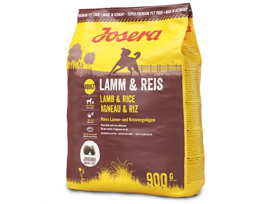 Фото - сухий корм Josera LAMB AND RICE (Ягня та рис) гіпоалергенний сухий корм для собак