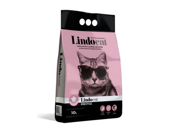 Фото - наповнювачі Lindocat PRESTIGE BABY POWDER бентонітовий наповнювач для котів АРОМАТ ДИТЯЧОЇ ПУДРИ