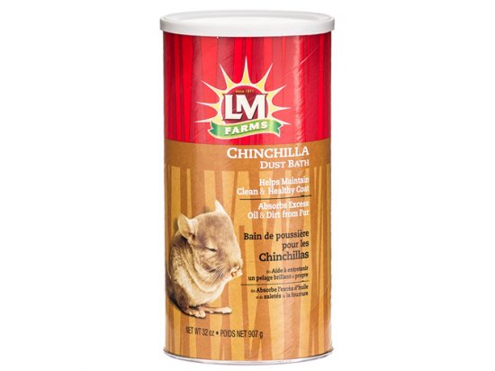 Фото - LM Farms (ЛМ Фармс) - песочная ванна для шиншил, 907 г наполнители и подстилки LM Farms (ЛМ Фармс) - песочная ванна для шиншил, 907 г