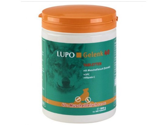 Фото 3 -  хондропротекторы Luposan (Люпосан) Lupo Gelenk 40 Tabletten - Таблетки для укрепления суставов и костей у собак