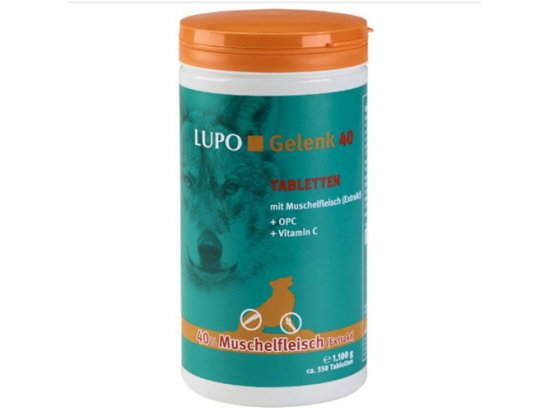 Фото 4 -  хондропротекторы Luposan (Люпосан) Lupo Gelenk 40 Tabletten - Таблетки для укрепления суставов и костей у собак