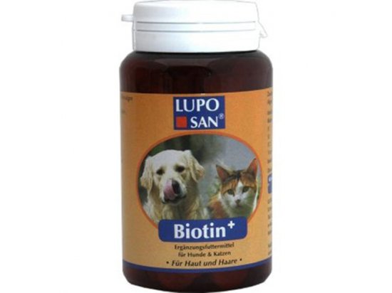 Фото - Luposan (Люпосан) Biotin - кормовая добавка для собак и кошек для шкіри та шерсті Luposan (Люпосан) Biotin - кормовая добавка для собак и кошек