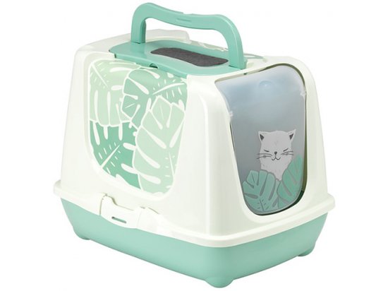 Фото - Moderna Trendy Cat Eden закритий туалет для котів з вугільним фільтром та совком туалети, лотки Moderna Trendy Cat Eden закритий туалет для котів з вугільним фільтром та совком