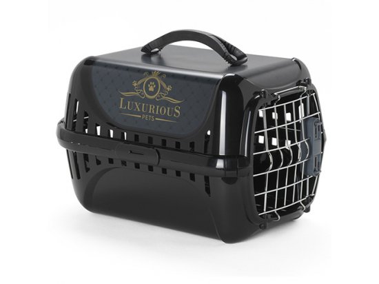 Фото - Moderna (Модерна) TRENDY RUNNER LUXURIOUS PET IATA переноска для тварин, МЕТАЛ ДВЕРІ, чорний переноски, сумки, рюкзаки Moderna (Модерна) TRENDY RUNNER LUXURIOUS PET IATA переноска для тварин, МЕТАЛ ДВЕРІ, чорний