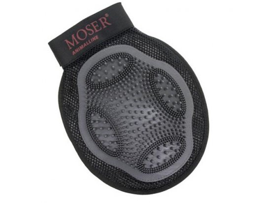 Фото - Moser Перчатка-щетка для короткошерстных пород собак (2999-7375) расчески, щетки, грабли Moser Перчатка-щетка для короткошерстных пород собак (2999-7375)