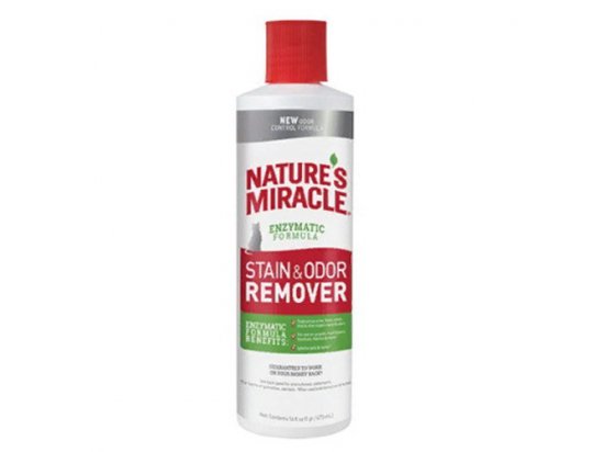 Фото 3 -  видалення запахів, плям та шерсті Natures Miracle STAIN&ODOR REMOVER (ЗНИЩУВАЧ ПЛЯМ І ЗАПАХУ) універсальний розчин для кішок