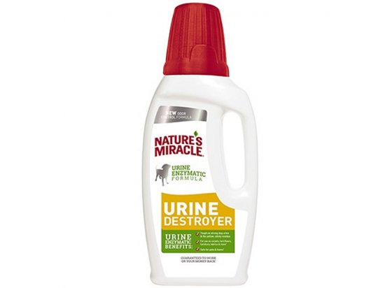 Фото 3 -  видалення запахів та плям Natures Miracle (Нейчерлз Міракл) URINE DESTROYER (ВІД ЗАПАХУ І ПЛЯМ СЕЧІ) рідина для собак