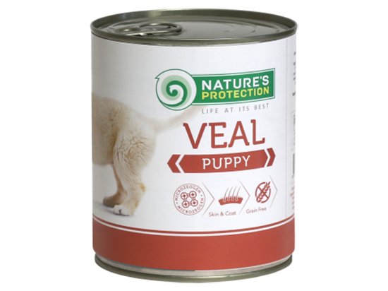 Фото 2 -  влажный корм (консервы) Natures Protection (Нейчез Протекшин) PUPPY VEAL (ПАППИ ТЕЛЯТИНА) консерва для щенков