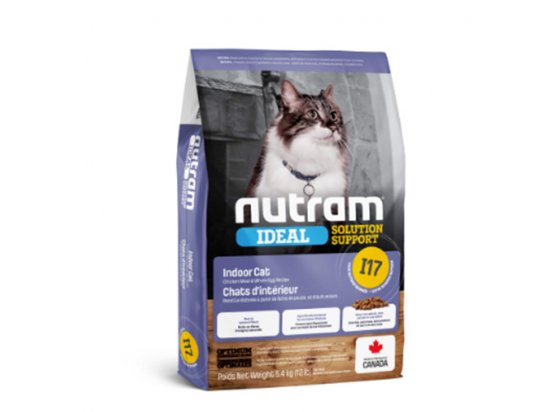 Фото - сухий корм Nutram I17 Ideal Solution Support INDOOR (індор) корм для кішок, що живуть у приміщенні