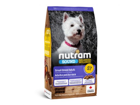 Фото - сухой корм Nutram S7 Sound Balanced Wellness SMALL BREED ADULT DOG (СМОЛЛ БРИД) холистик корм для собак малых пород