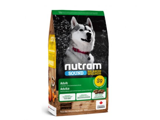 Фото - сухой корм Nutram S9 Sound Balanced Wellness LAMB ADULT DOG (ЛЭМБ ДОГ) холистик корм для собак с ягненком