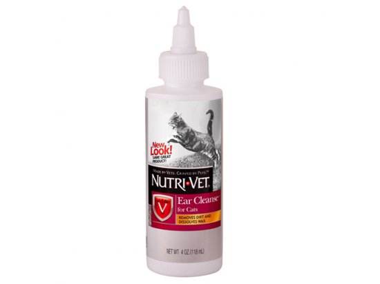 Фото - Nutri-Vet (Нутри-Вет) Ear Cleanse - ЧИСТЫЕ УШИ ушные капли для кошек, 118 мл для ушей Nutri-Vet (Нутри-Вет) Ear Cleanse - ЧИСТЫЕ УШИ ушные капли для кошек, 118 мл