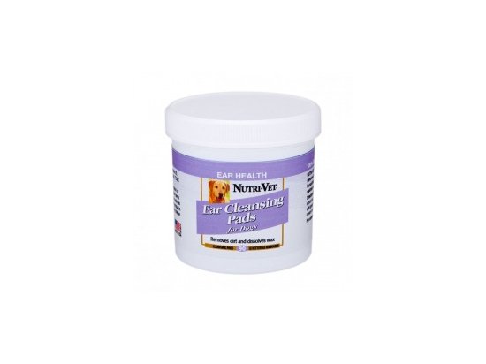 Фото - Nutri-Vet (Нутрі-Вет) EAR CLEANSING - Вологі серветки для собак для гігієни вух, 90 шт повсякденна косметика Nutri-Vet (Нутрі-Вет) EAR CLEANSING - Вологі серветки для собак для гігієни вух, 90 шт