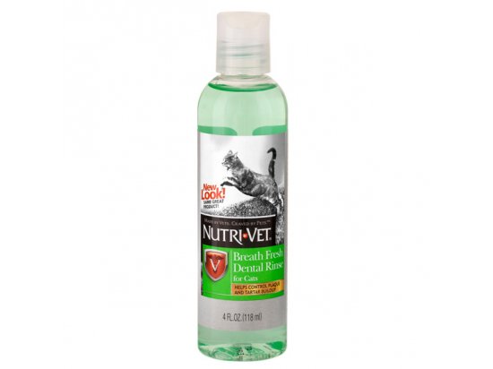 Фото - Nutri-Vet (Нутрі Вет) BREATH FRESH - СВІЖЕ ДИХАННЯ для котів, 118 мл для зубів та пащі Nutri-Vet (Нутрі Вет) BREATH FRESH - СВІЖЕ ДИХАННЯ для котів, 118 мл