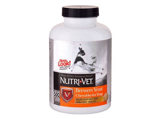 Фото 3 -  для шкіри та шерсті Nutri-Vet (Нутрі Вет) BREWERS YEAST - пивні дріжджі з часником для собак