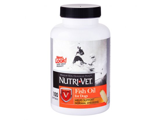 Фото - Nutri-Vet (Нутрі Вет) Fish Oil - РИБИЙ ЖИР добавка для шерсті собак вітаміни та мінерали Nutri-Vet (Нутрі Вет) Fish Oil - РИБИЙ ЖИР добавка для шерсті собак
