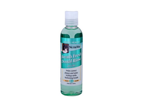Фото 2 -  для зубів та пащі Nutri-Vet (Нутрі Вет) BREATH FRESH - СВІЖЕ ДИХАННЯ для котів, 118 мл