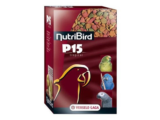 Фото - NutriBird P15 Tropical корм с орехами и фруктами для попугаев корм для птиц NutriBird P15 Tropical корм с орехами и фруктами для попугаев