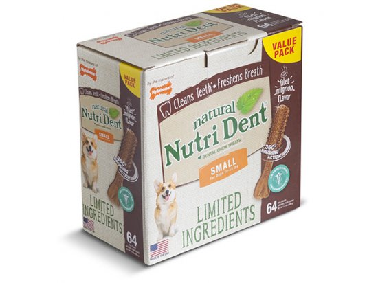 Фото - Nylabone NUTRI DENT NATURAL жевательное лакомство для чистки зубов для собак с говядиной лакомства Nylabone NUTRI DENT NATURAL жевательное лакомство для чистки зубов для собак с говядиной
