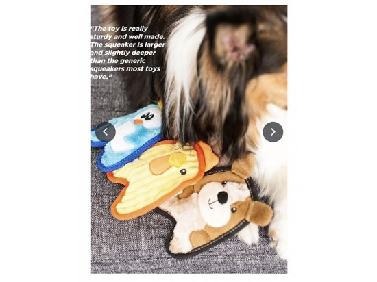 Фото 3 -  іграшки Outward Hound MINIS CHICKY іграшка пищалка для собак КУРЧА