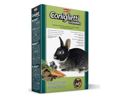 Фото 2 -  корм для гризунів Padovan (Падован) Coniglietti GrandMix корм для кроликів