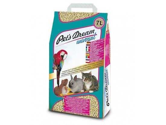 Фото - Pets Dream universal деревний гігієнічний наповнювач, 7 л наповнювачі Pets Dream universal деревний гігієнічний наповнювач, 7 л