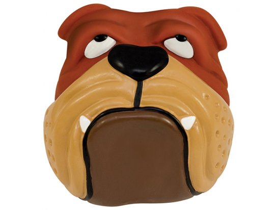 Фото - Petstages (Петстейджес) BullDog Ball - Бульдог - Вінілова іграшка для собак іграшки Petstages (Петстейджес) BullDog Ball - Бульдог - Вінілова іграшка для собак