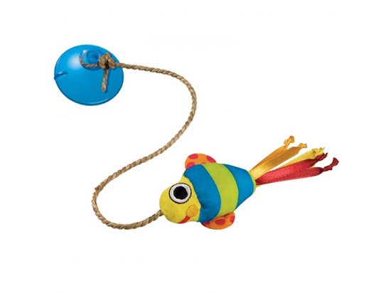 Фото - Petstages (Петстейджес) Dangling Fish рыбка на присоске - игрушка для кошек игрушки Petstages (Петстейджес) Dangling Fish рыбка на присоске - игрушка для кошек