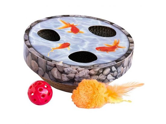 Фото - Petstages HIDE & SEEK WOBBLE POND игрушка-неваляшка с когтеточкой для кошек игрушки Petstages HIDE & SEEK WOBBLE POND игрушка-неваляшка с когтеточкой для кошек