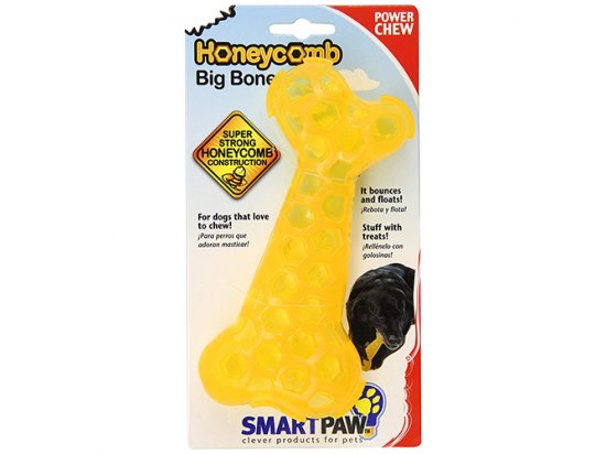 Фото 2 -  игрушки Petstages (Петстейджес) HoneyComb Big Bone - ХониКомб Кость игрушка для собак, длина 17 см