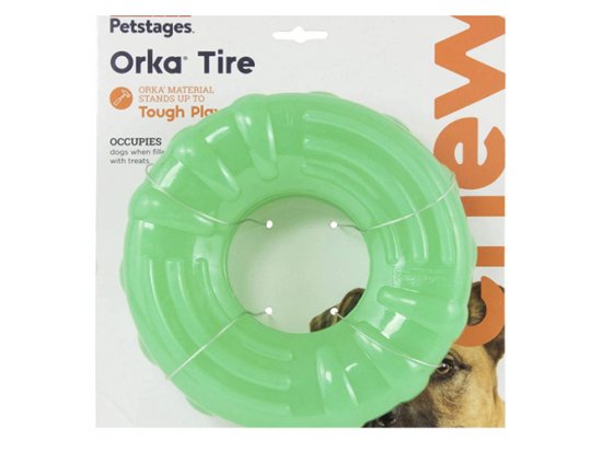 Фото 3 -  игрушки Petstages ORKA TIRE PET - игрушка для собак ШИНА