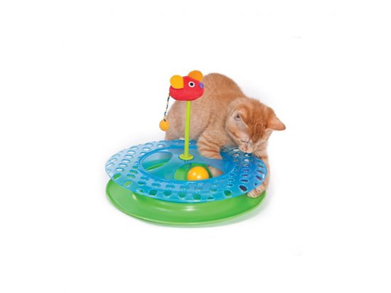 Фото - Petstages SHEESE CHASE II игрушка для кошек ТРЕК С МЯЧИКОМ игрушки Petstages SHEESE CHASE II игрушка для кошек ТРЕК С МЯЧИКОМ