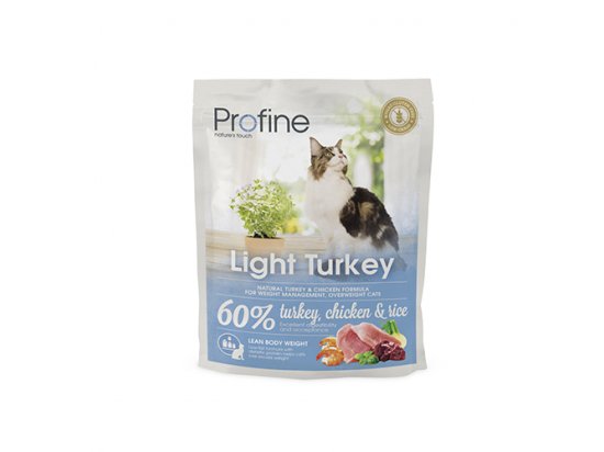 Фото - сухий корм Profine (Профайн) LIGHT TURKEY (ЛАЙТ ІНДИЧКА) сухий корм для котів