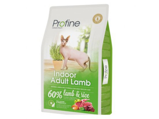 Фото - сухой корм Profine (Профайн) INDOOR LAMB & RICE (ИНДУР ЯГНЕНОК И РИС) сухой корм для кошек