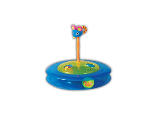 Фото - Petstages Cheese Chase Трек с мячиком - игрушка для кошек игрушки Petstages Cheese Chase Трек с мячиком - игрушка для кошек