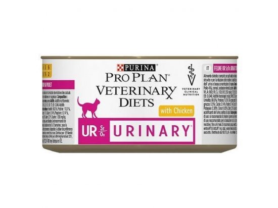 Фото - Purina Pro Plan (Пурина Про План) Veterinary Diets UR Urinary Feline formula with Chicken Лечебный влажный корм для кошек при мочекаменной болезни с курицей ветеринарные корма Purina Pro Plan (Пурина Про План) Veterinary Diets UR Urinary Feline formula with Chicken Лечебный влажный корм для кошек при мочекаменной болезни с курицей