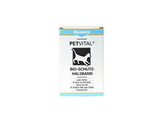 Фото - Canina (Канина) PETVITAL Bio-Shutzhalsband - био-ошейник от блох и клещей для собак и кошек від бліх та кліщів Canina (Канина) PETVITAL Bio-Shutzhalsband - био-ошейник от блох и клещей для собак и кошек