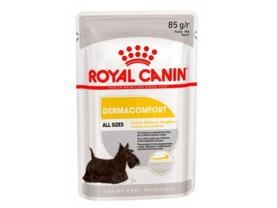 Фото 7 -  вологий корм (консерви) Royal Canin DERMACOMFORT вологий корм для собак із чутливою шкірою