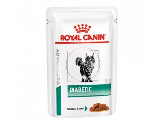 Фото - ветеринарные корма Royal Canin DIABETIC лечебные консервы для кошек с сахарным диабетом