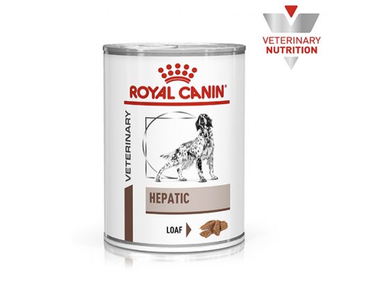 Фото - ветеринарні корми Royal Canin HEPATIC лікувальний вологий корм для собак при захворюваннях печінки