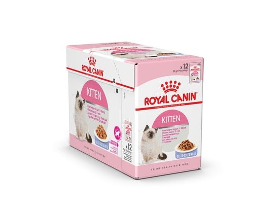 Фото 7 -  влажный корм (консервы) Royal Canin KITTEN INSTINCTIVE in JELLY влажный корм для котят в возрасте 4-12 месяцев