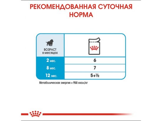 Фото 10 -  влажный корм (консервы) Royal Canin MEDIUM PUPPY влажный корм для щенков средних пород от 2 до 12 месяцев