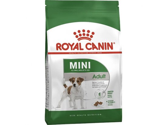 Фото - сухой корм Royal Canin MINI ADULT (СОБАКИ МЕЛКИХ ПОРОД ЭДАЛТ) корм для собак от 10 месяцев