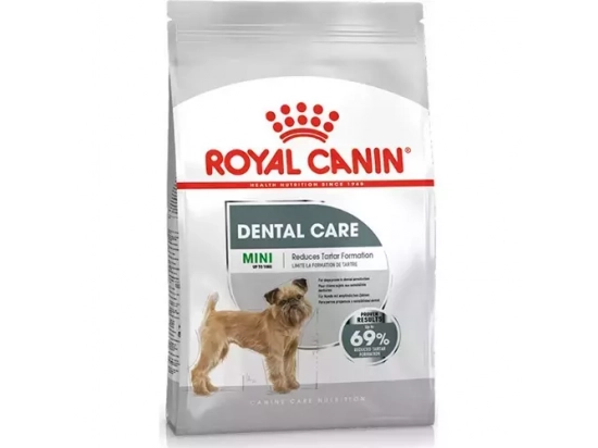 Фото - сухой корм Royal Canin MINI DENTAL CARE корм для собак с повышенной чувствительностью зубов