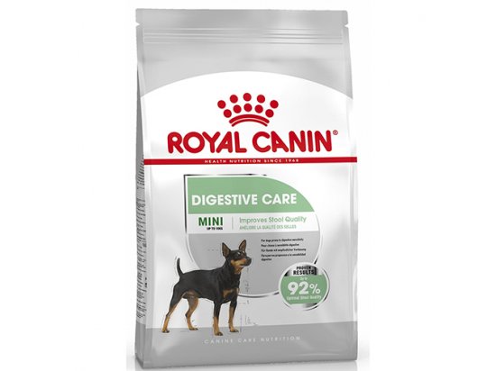 Фото - сухой корм Royal Canin MINI DIGESTIVE CARE корм для собак мелких пород с чувствительным пищеварением (до 10 кг)