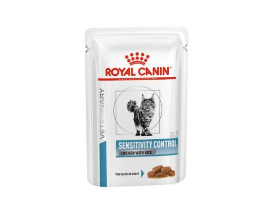 Фото - ветеринарные корма Royal Canin SENSITIVITY CONTROL лечебные консервы для кошек при пищевой аллергии