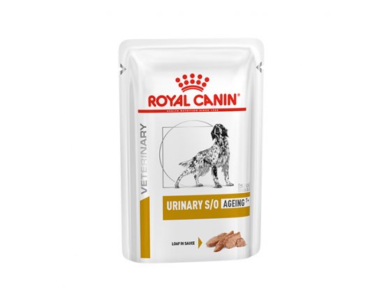 Фото - Royal Canin URINARY S/O AGEING 7+ лікувальний вологий корм для собак старше 7 років ветеринарні корми Royal Canin URINARY S/O AGEING 7+ лікувальний вологий корм для собак старше 7 років