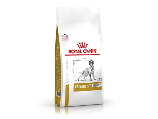 Фото - ветеринарні корми Royal Canin URINARY S/O AGEING 7+ сухий лікувальний корм для собак старше 7 років