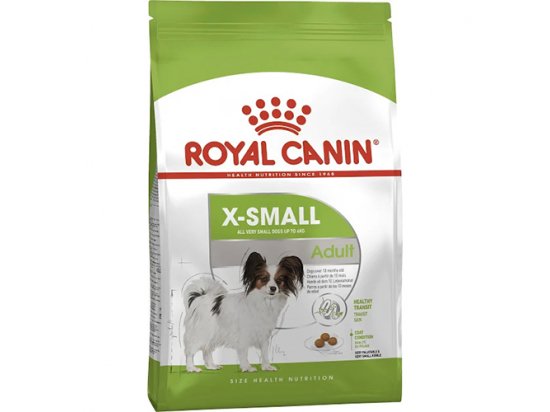 Фото - сухий корм Royal Canin X-SMALL ADULT (СОБАКИ ДРІБНИХ ПОРІД ЕДАЛТ) корм для собак від 10 місяців