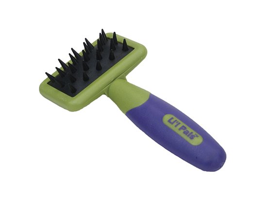 Фото - Safari Lil Pals MASSAGE BRUSH масажна щітка для цуценят та собак малих порід гребінці, щітки, граблі Safari Lil Pals MASSAGE BRUSH масажна щітка для цуценят та собак малих порід